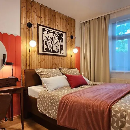 Stilvolles Design In Gohlis Mit Wlan,netflix, Waschmaschine Appartement Leipzig